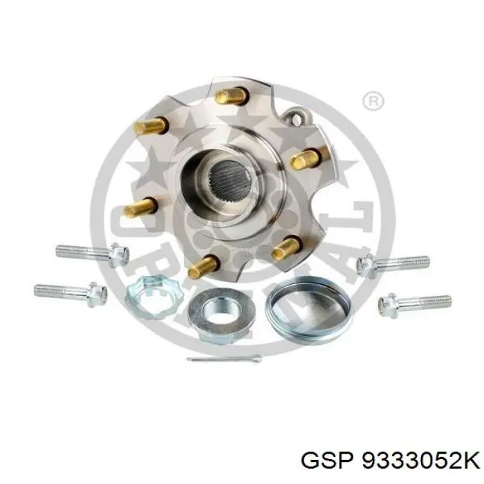 Маточини задніх коліс GSP 9333052K ціна, від 74.27 USD
