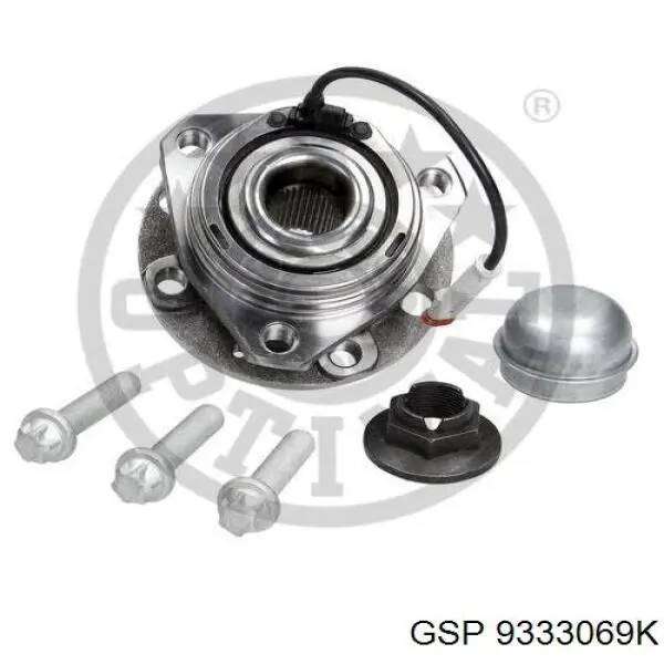 Маточина колеса передня GSP 9333069K ціна, від 60.66 USD
