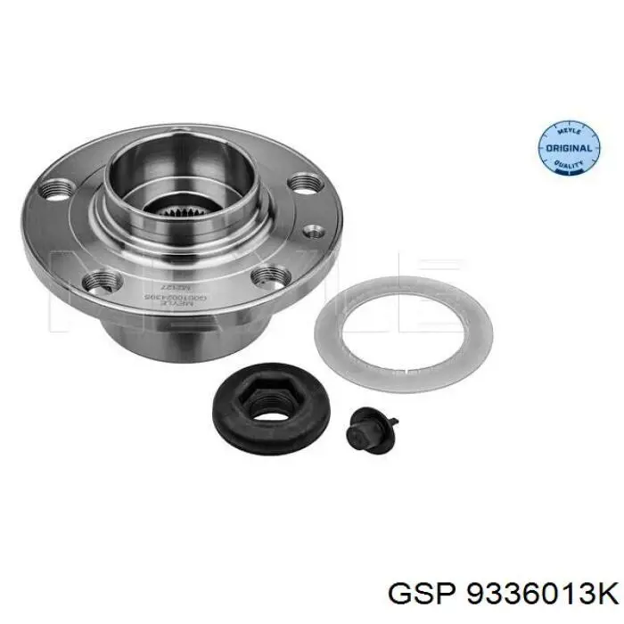Маточина колеса передня GSP 9336013K ціна, від 36.46 USD