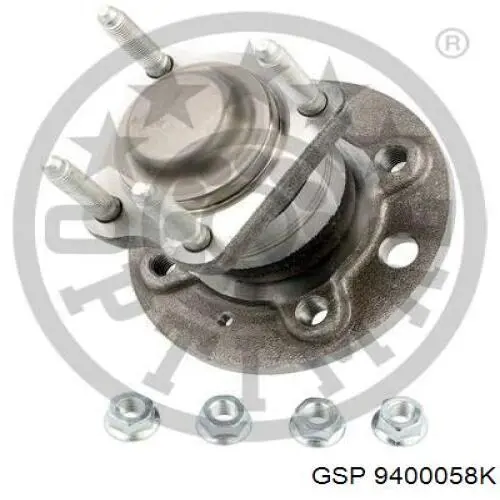 Купити 9400058K GSP Підшипник ступиці колеса