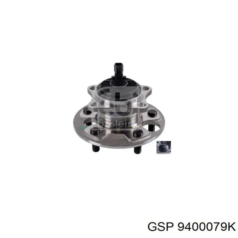 Маточини задніх коліс GSP 9400079K ціна, від 90.47 USD