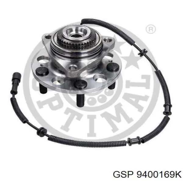 Маточина колеса передня GSP 9400169K ціна, від 116.63 USD