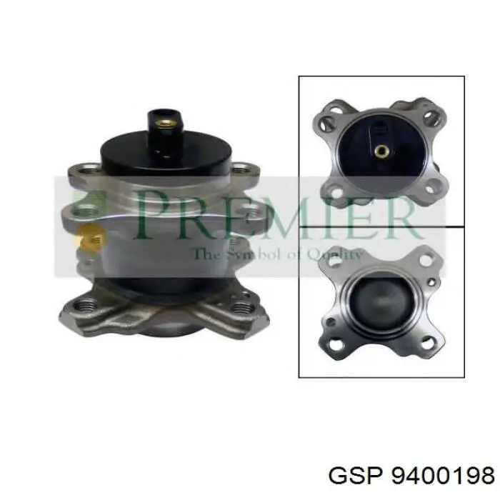 Маточини задніх коліс Nipparts N4718037 ціна, від 34.44 USD