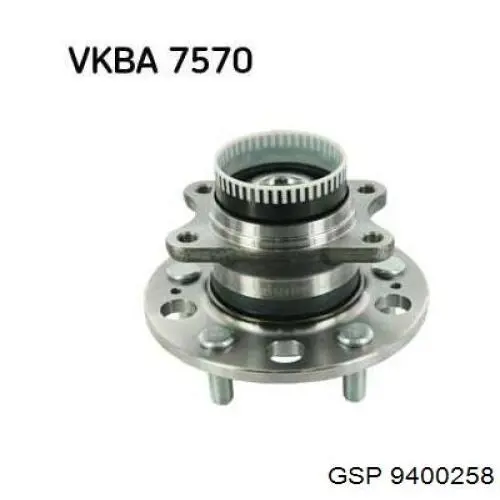 Купити 9400258 GSP Підшипник ступиці колеса