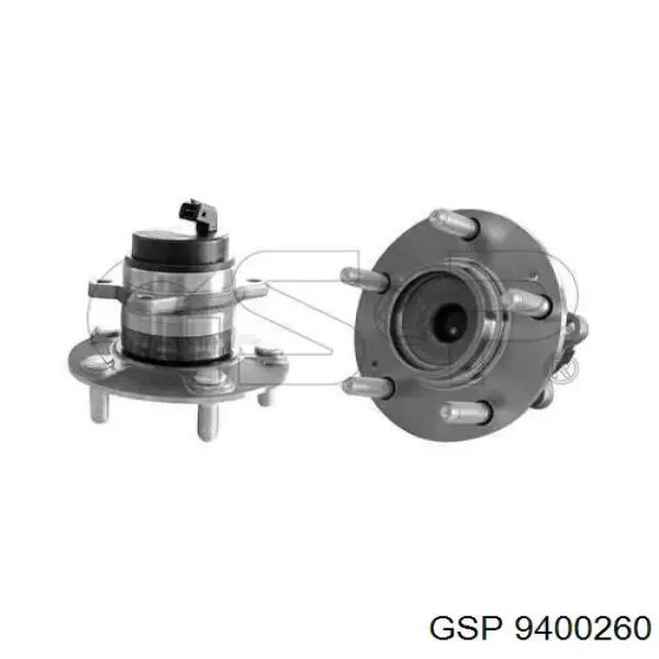 Маточини задніх коліс GSP 9400260 ціна, від 64.75 USD