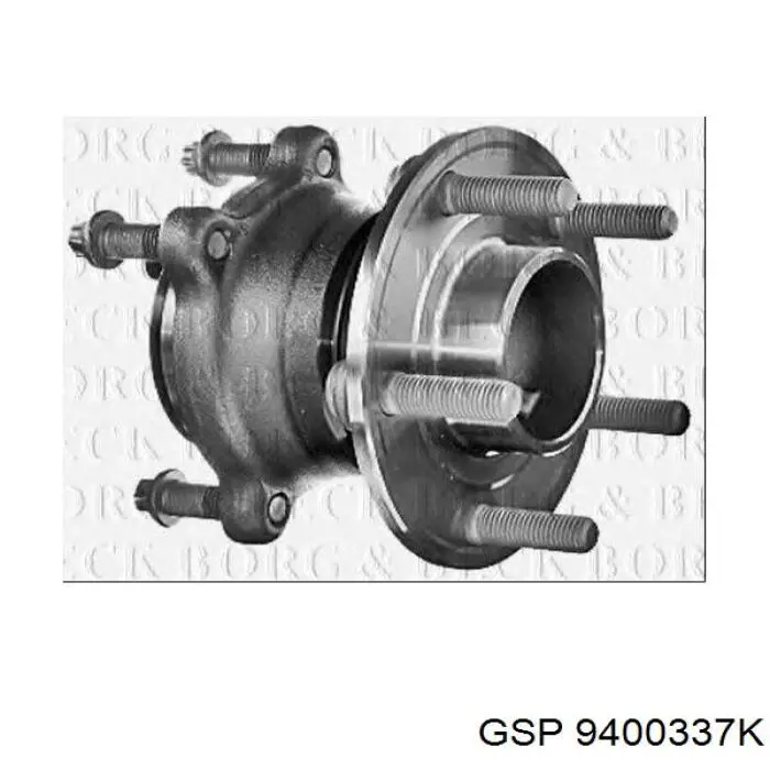 Купити 9400337K GSP Підшипник ступиці колеса