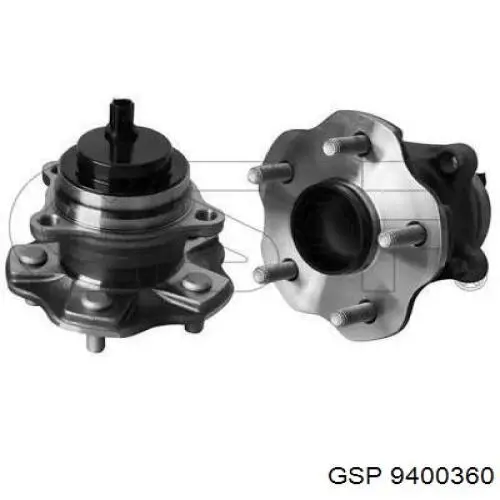 Купити 9400360 GSP Підшипник ступиці колеса