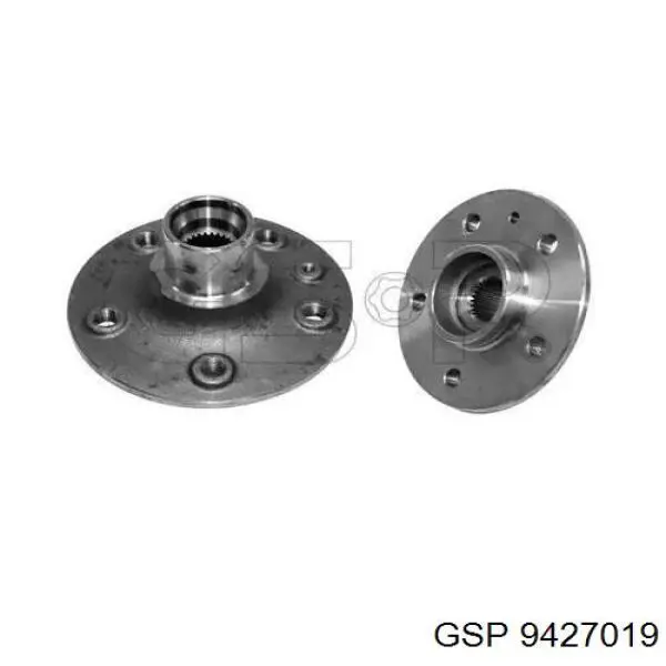 Маточина колеса передня GSP 9427019 ціна, від 17.34 USD