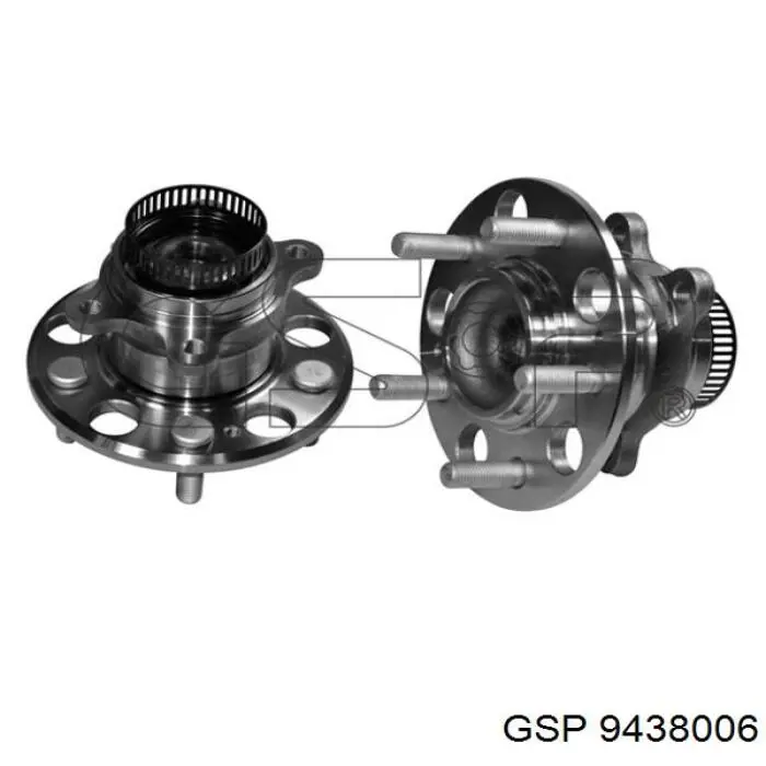 Маточина колеса передня GSP 9438006 ціна, від 22.63 USD
