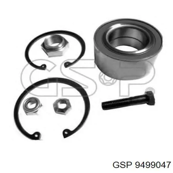 Цапфа - поворотний кулак задній GSP 9499047 ціна, від 12.97 USD