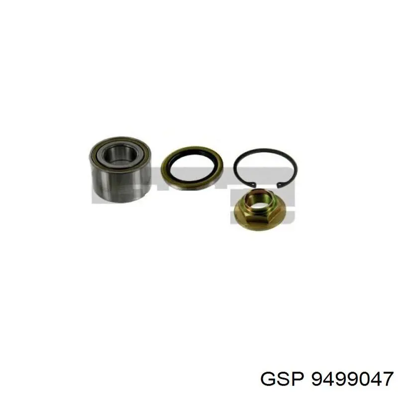 Кулаки поворотні задньої підвіски GSP 9499047
