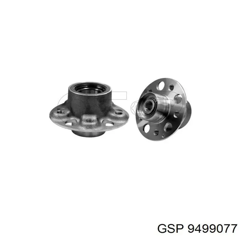 Маточина колеса передня GSP 9499077 ціна, від 44.94 USD