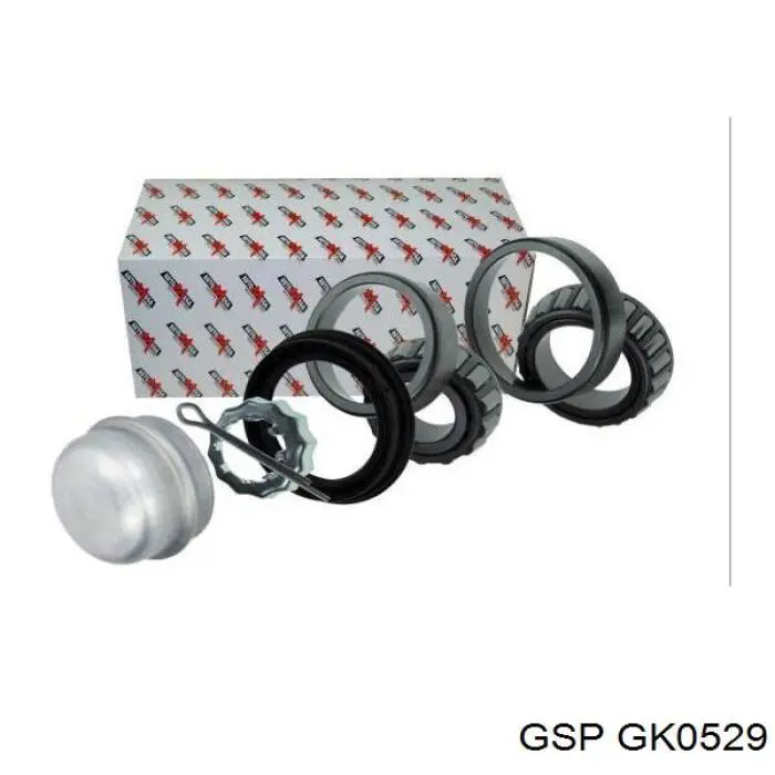 Підшипник маточини задньої GSP GK0529 ціна, від 8.22 USD