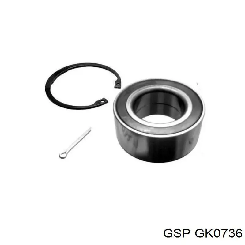 Купити GK0736 GSP Підшипник ступиці передньої