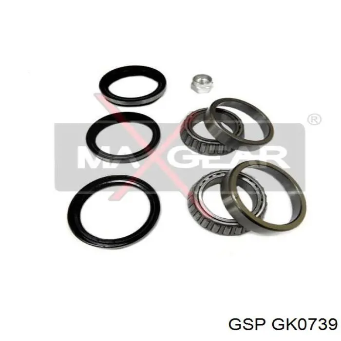 Купити GK0739 GSP Підшипник ступиці передньої