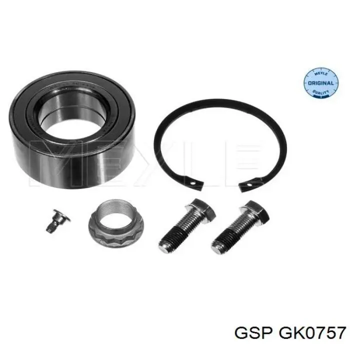 Підшипник маточини задньої GSP GK0757 ціна, від 16.39 USD