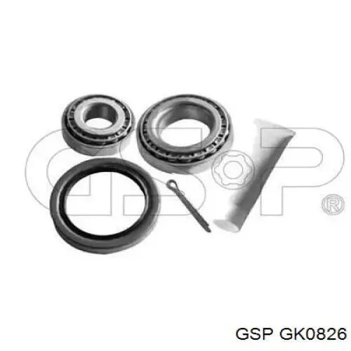 Комплект підшипник маточини передньої GSP GK0826 ціна, від 10.97 USD