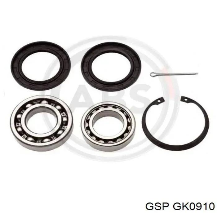 Підшипник маточини задньої GSP GK0910 ціна, від 16.52 USD