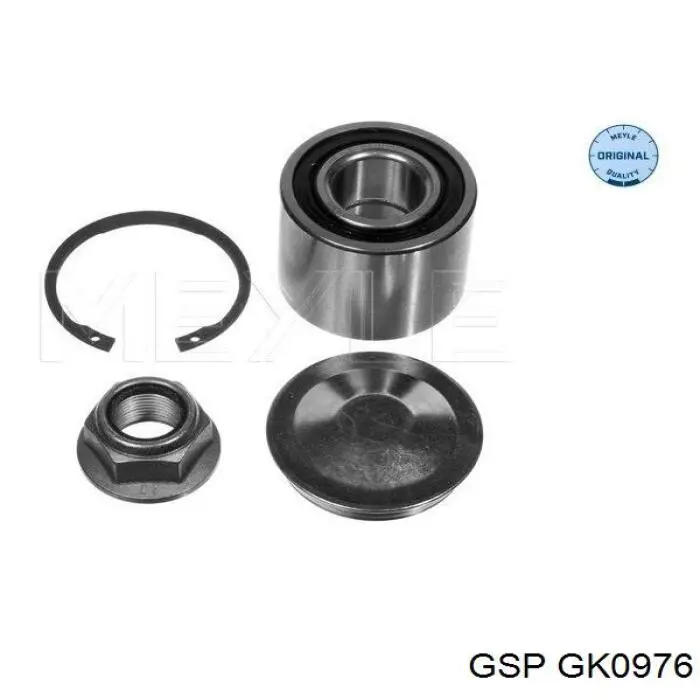 Купити GK0976 GSP Підшипник задньої ступиці