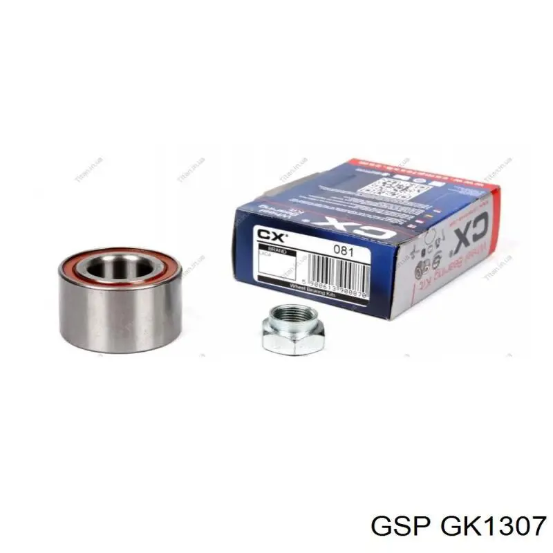 Купити GK1307 GSP Підшипник задньої ступиці