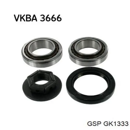 Підшипник задньої ступиці GK1333 GSP