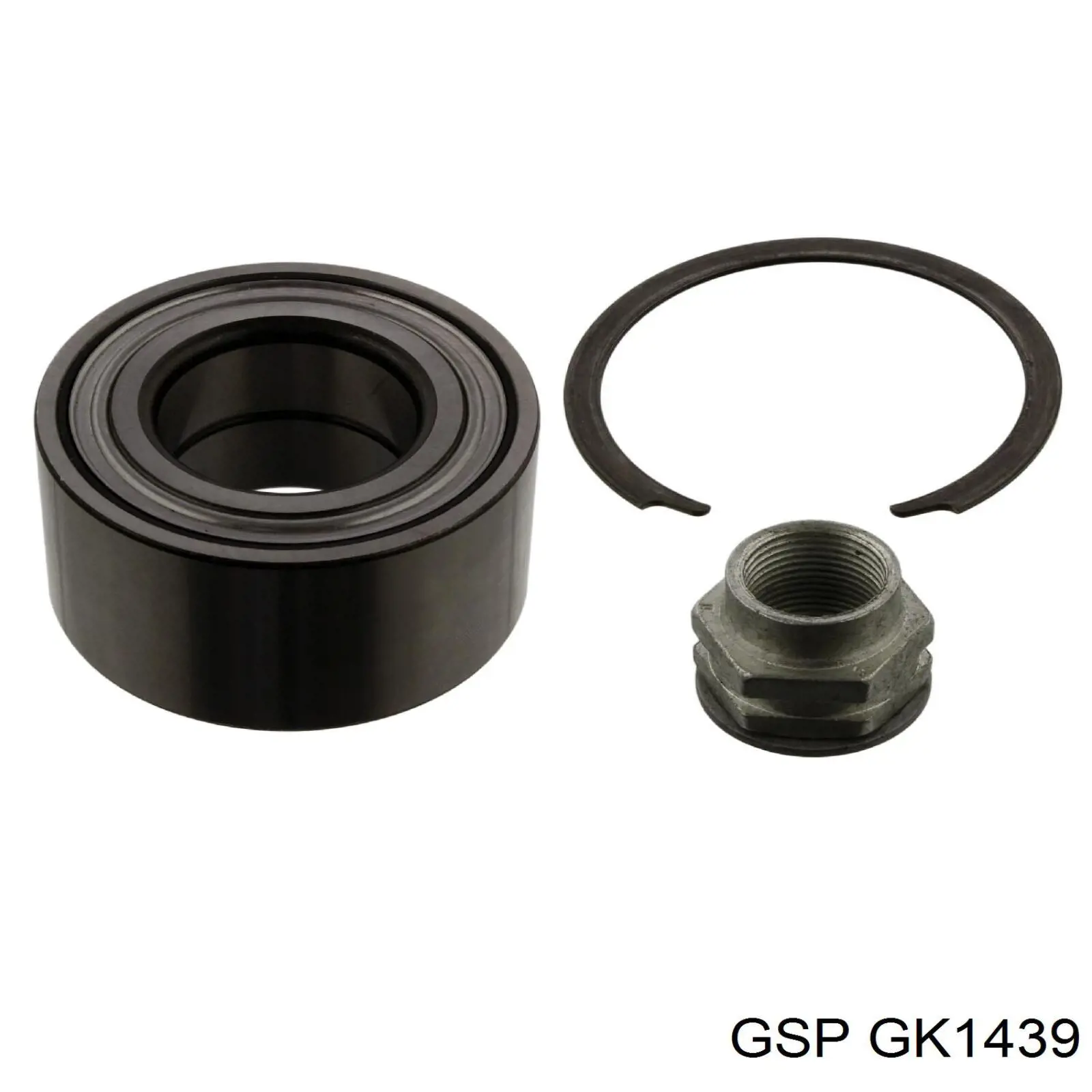 Купити GK1439 GSP Підшипник ступиці передньої