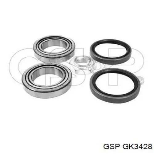 Купити GK3428 GSP Підшипник ступиці передньої