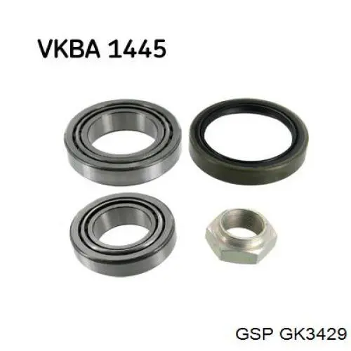 Купити GK3429 GSP Підшипник задньої ступиці