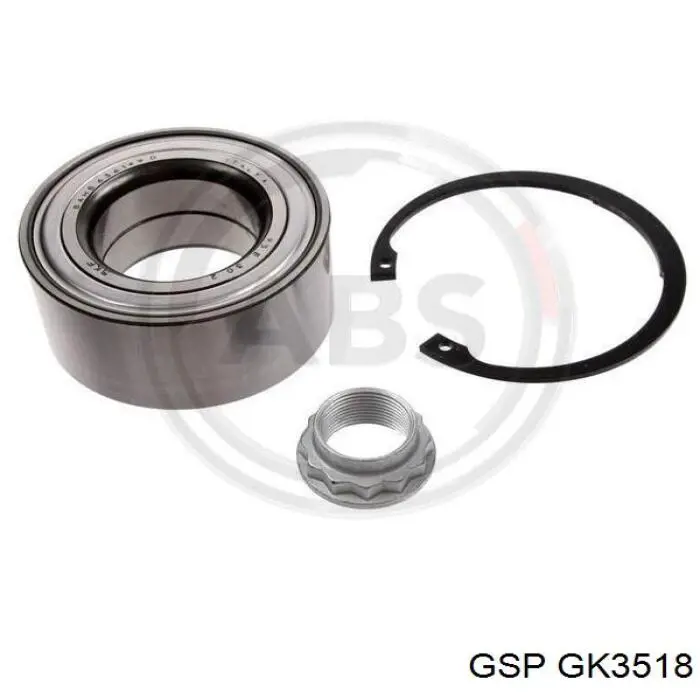 Підшипник маточини передньої/задньої GSP GK3518 ціна, від 16.90 USD