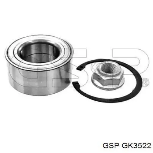 Підшипник маточини передньої/задньої GK3522 GSP