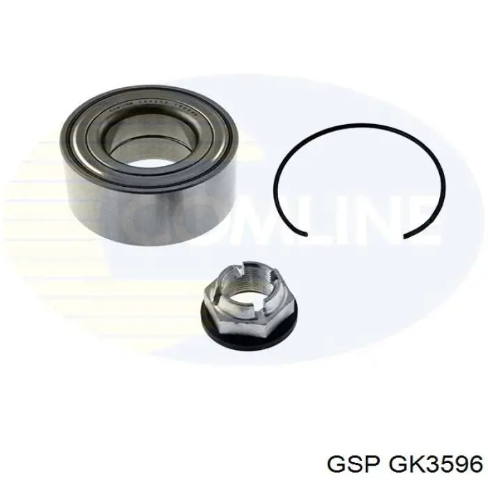 Купити GK3596 GSP Підшипник ступиці передньої