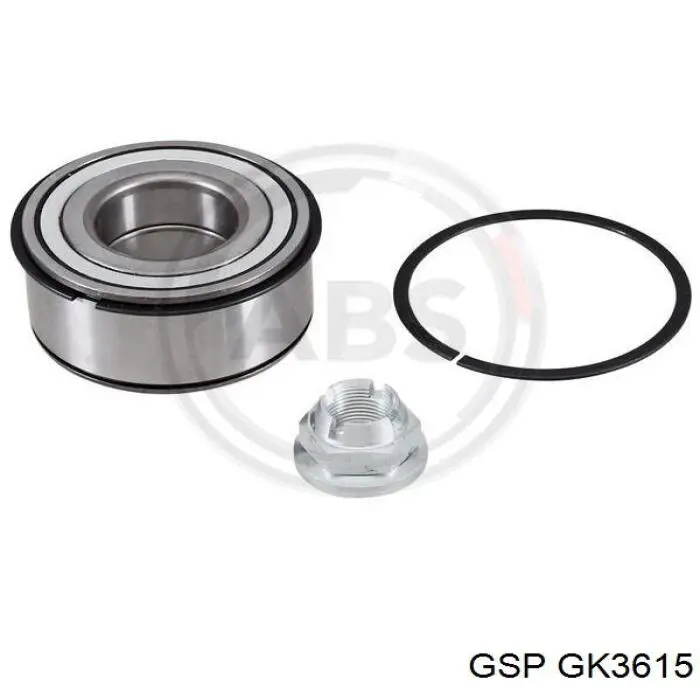 Підшипник маточини передньої/задньої GSP GK3615 ціна, від 19.72 USD