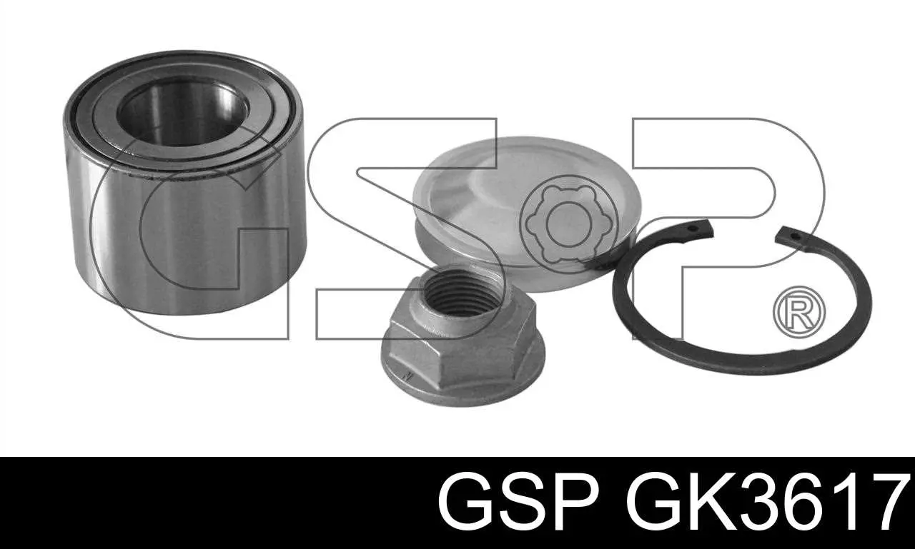 Купити GK3617 GSP Підшипник задньої ступиці