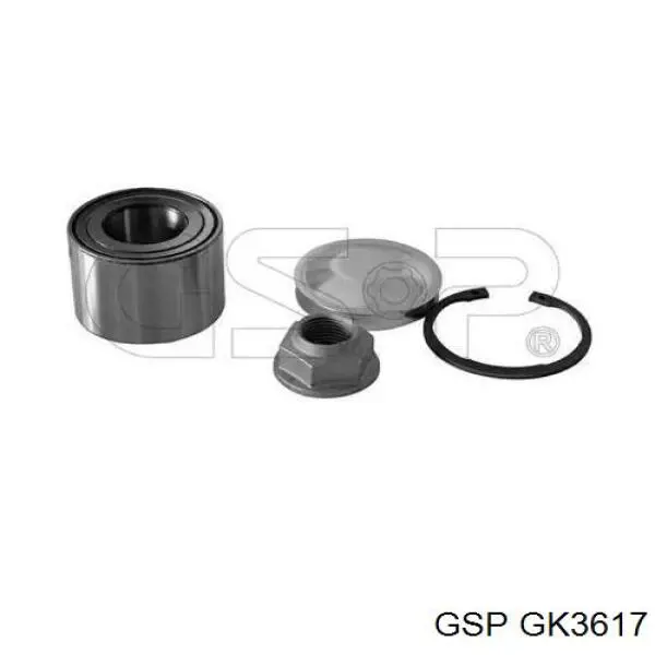 Підшипник маточини задньої GSP GK3617 ціна, від 18.20 USD