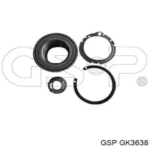 Підшипник ступиці GK3638 GSP