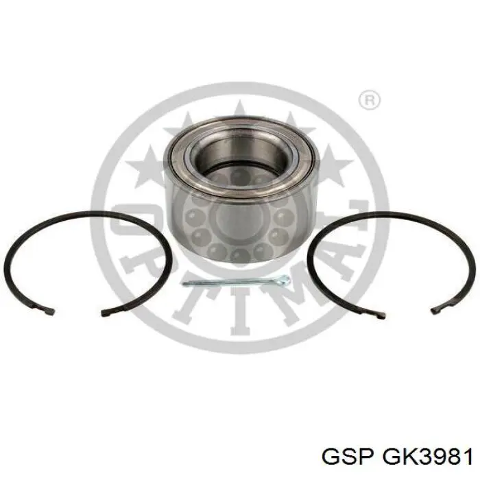 Купити GK3981 GSP Підшипник ступиці передньої