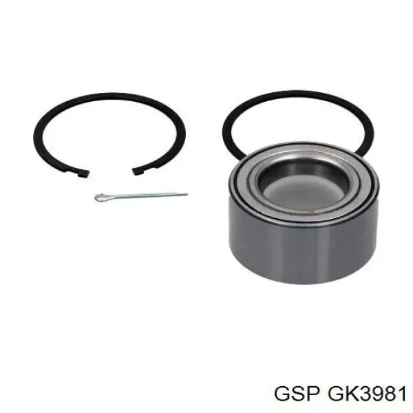 Підшипник ступиці GK3981 GSP