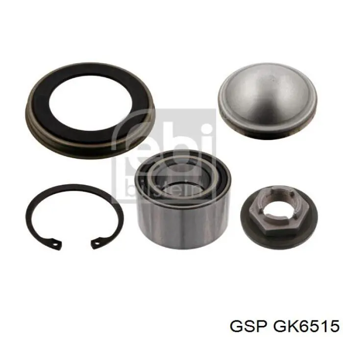 Купити GK6515 GSP Підшипник задньої ступиці