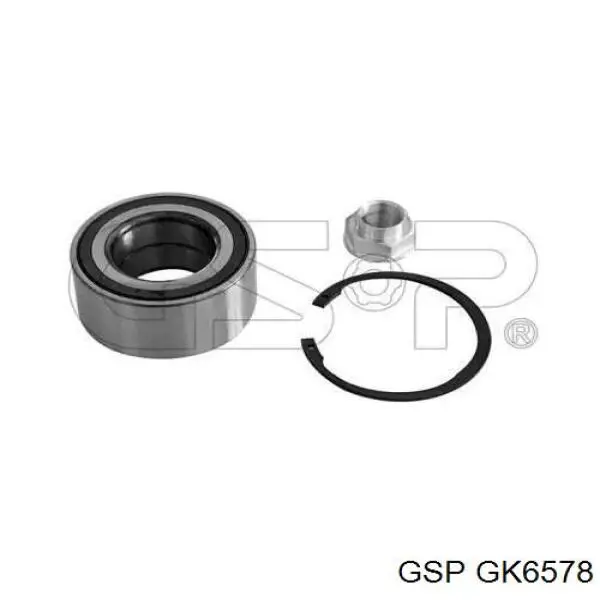 Комплект підшипник маточини передньої GSP GK6578 ціна, від 18.53 USD