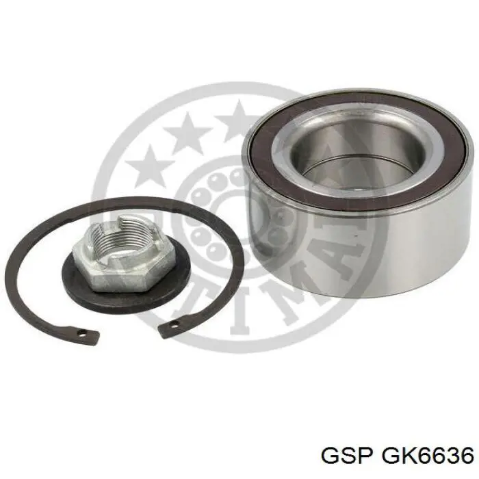 Купити GK6636 GSP Підшипник ступиці передньої