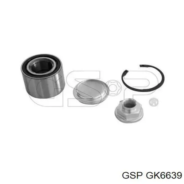Купити GK6639 GSP Підшипник маточини передньої/задньої
