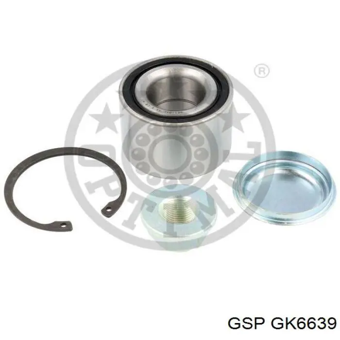 Підшипник маточини передньої/задньої GSP GK6639 ціна, від 24.10 USD