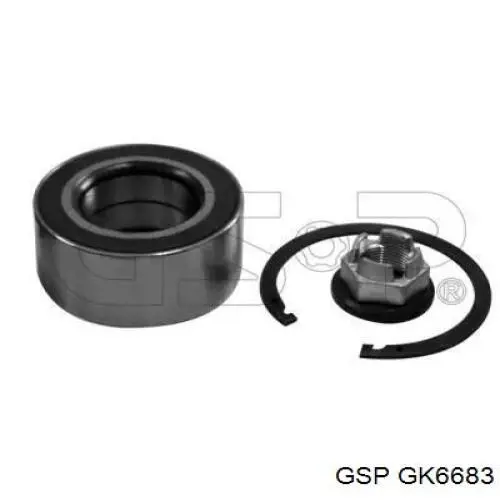 Комплект підшипник маточини передньої GSP GK6683 ціна, від 20.60 USD