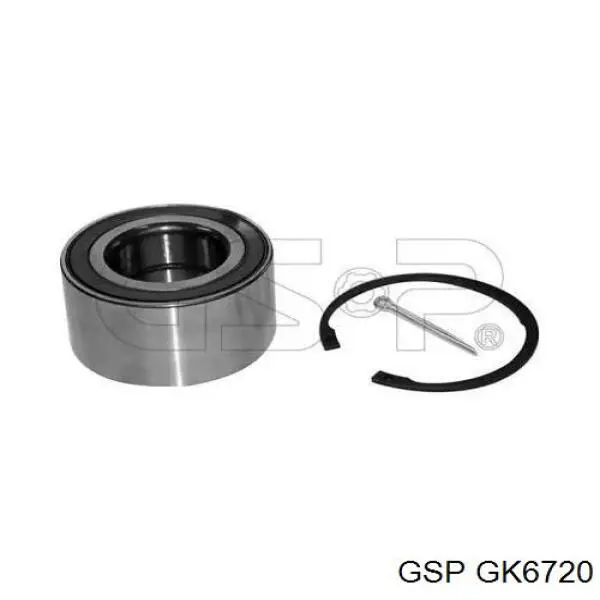Купити GK6720 GSP Підшипник ступиці передньої