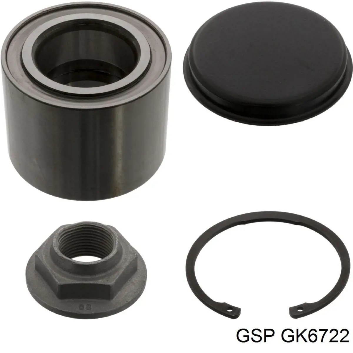 Купити GK6722 GSP Підшипник задньої ступиці