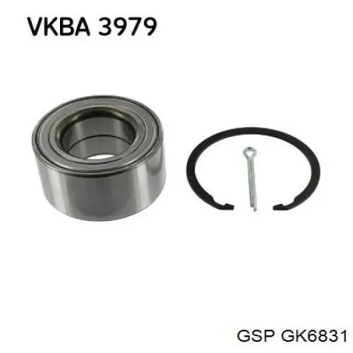 Підшипник маточини GSP GK6831
