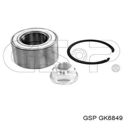 Купити GK6849 GSP Підшипник ступиці передньої