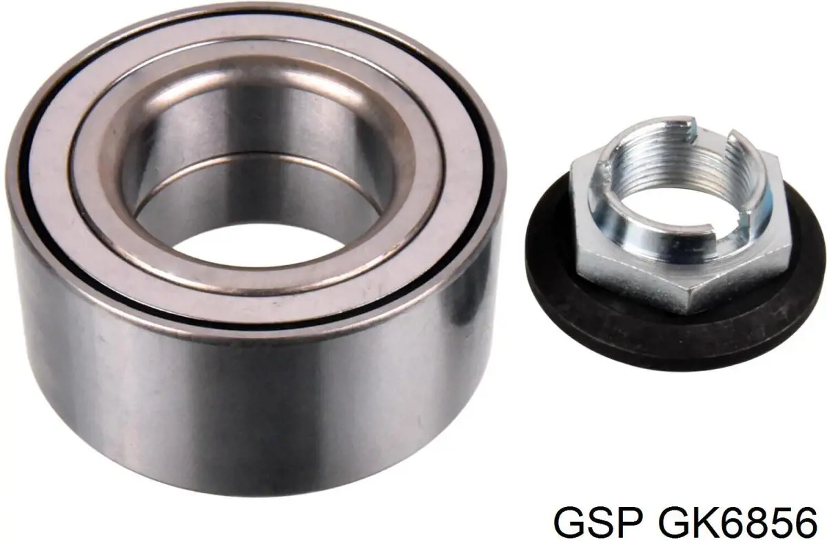Комплект підшипник маточини передньої GSP GK6856 ціна, від 14.62 USD