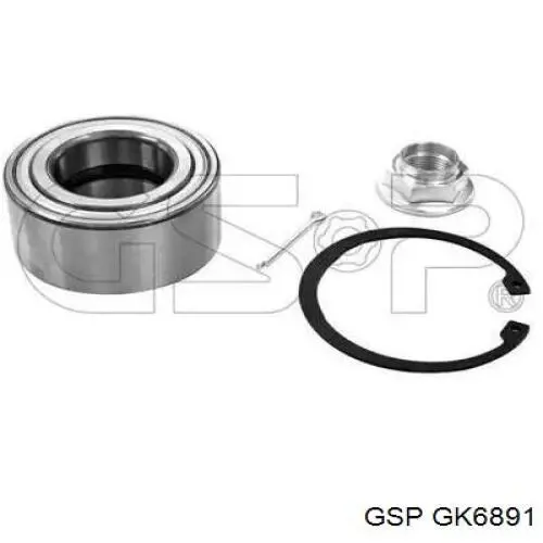 Купити GK6891 GSP Підшипник ступиці передньої