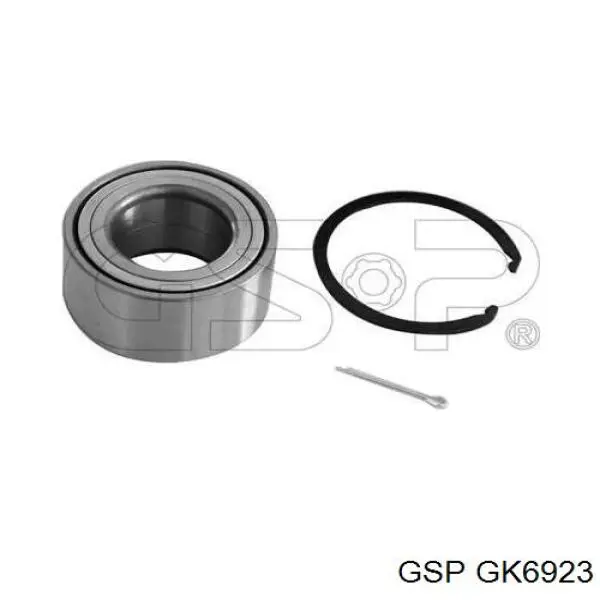 Комплект підшипник маточини передньої GSP GK6923 ціна, від 15.75 USD